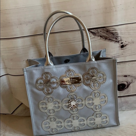 My Flat in London Handbags - My Flat in London Silver handbag
